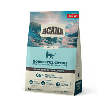 Acana Bountiful Catch Cat - корм Акана Баунтифул Кетч для взрослых котов 1.8 кг