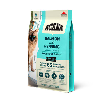 Acana Bountiful Catch Cat - корм Акана Баунтифул Кетч для взрослых котов 4.5 кг