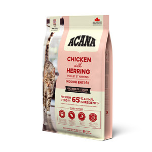 Acana Indoor Entree Cat - корм Акана Індор Ентре для дорослих котів 4.5 кг