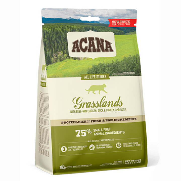 Acana Grasslands Cat - корм Акана Грэсландс Кет 1,8 кг