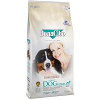 Сухой корм BonaCibo Adult Dog Form (Senior/Over Weight) для взрослых собак с лишним весом и для стареющих собак с курицей, 15 кг