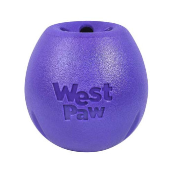 Іграшка для собак West Paw Rumbl Small Eggplant мала фіолетова 8см