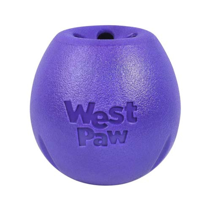 Іграшка для собак West Paw Rumbl Small Eggplant мала фіолетова 8см