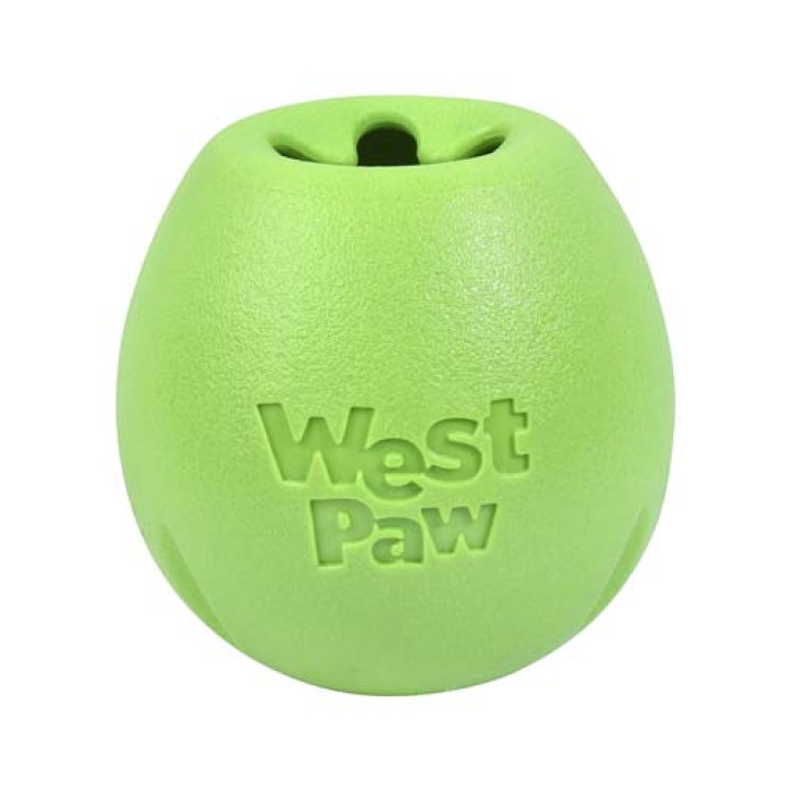 Іграшка для собак West Paw Rumbl Large Jungle Green велика зелена 10см