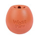 Игрушка для собак West Paw Rumbl Large Melon большая оранжевая 10см