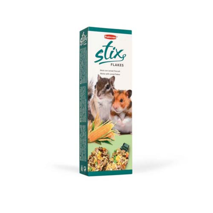 Padovan Stix flakes criceti - лакомство для хомяков, 100 г