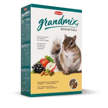 Padovan GrMix Scoiattoli - корм для белок и бурундуков, 750 г