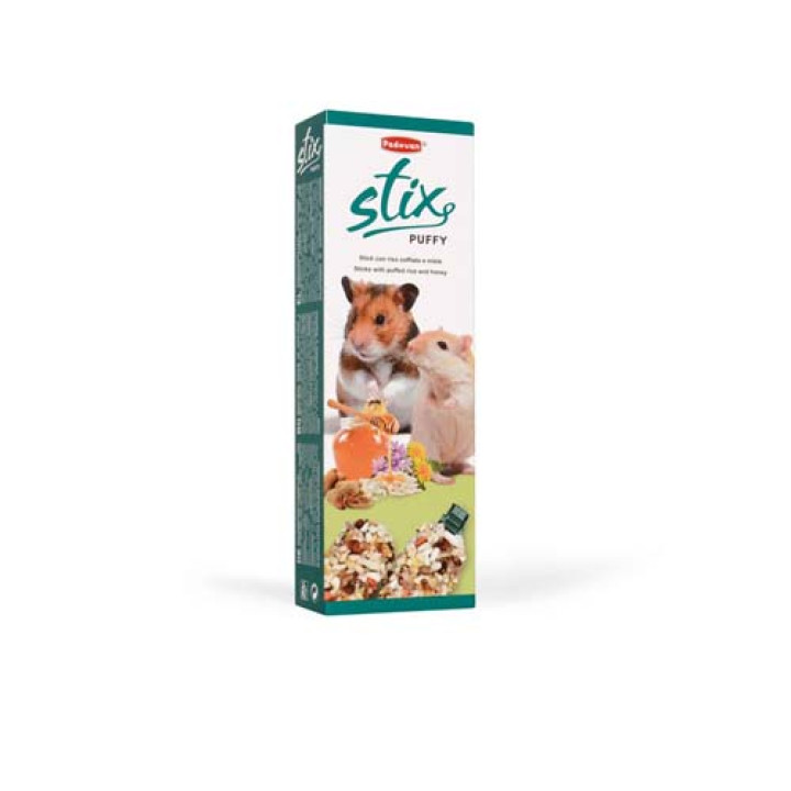 Padovan Stix puffy criceti - лакомство для хомяков, 100 г