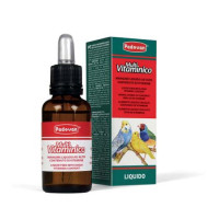 Padovan Multivitaminico - дополнительный жидкий корм (прикорм) для птиц, 30 мл