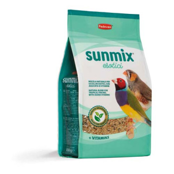 Padovan SunMix Esotici - корм для экзотических птиц и амадин, 850 г