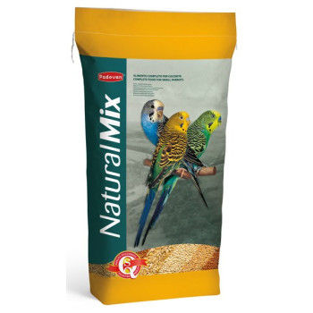 Padovan NaturalMix Cocorite - основной корм Падован для волнистых попугайчиков 20 кг (PP00757)