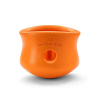 Игрушка для собак West Paw Toppl XLarge Tangerine для лакомств очень большая оранжевая