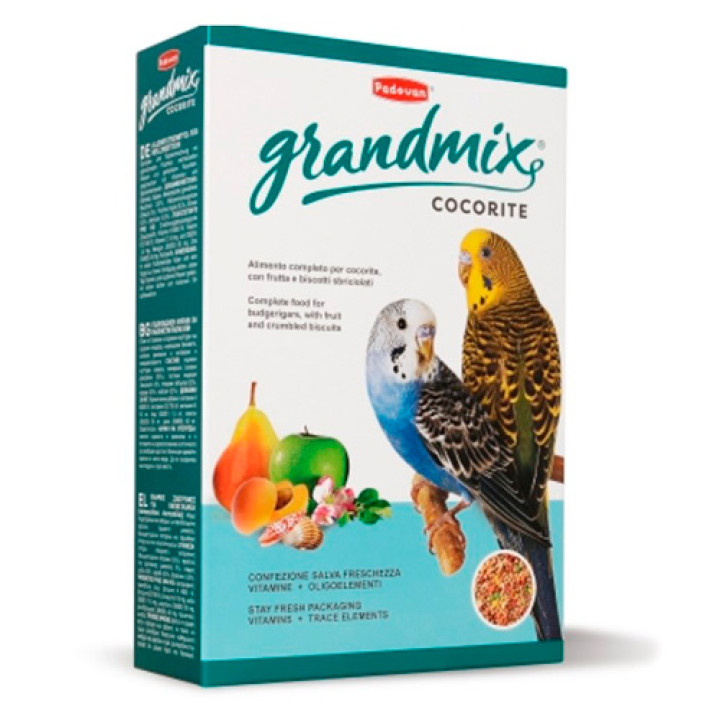 Padovan GrandMix Cocorite - комплексний корм Падован для маленьких папуг 1 кг (PP00183)