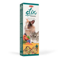 Padovan Stix Country - лакомые палочки Падован с овощами для кроликов и морских свинок 100 г