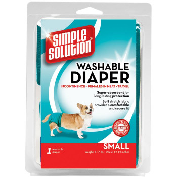 Simple Solution Washable Diaper Small – многоразовая гигиеническая подложка для собак мала