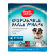 Simple Solution Disposable Male Wrap Medium – гигиеническая подкладка-протектор для кобелей средняя, 12 шт