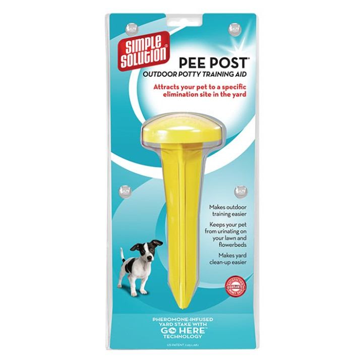 Simple Solution Pee Post Pheromone-Treated Yard Stake - привчення собак до туалету в певному місці Сімпл Солюшн (ss13000)