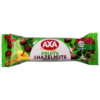 Батончик АХА з фруктами та горіхами 23г