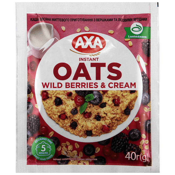 Каша АХА з вершками та лісовими я годами 40 г