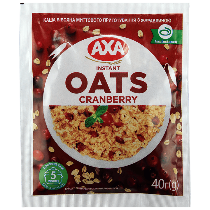 Каша АХА з журавлиною 40 г