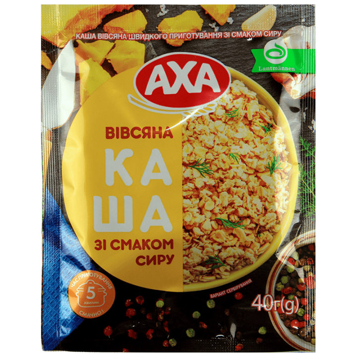 Каша АХА вівсяна зі смаком сиру 40 г