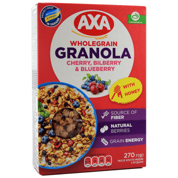 Мюслі АХА з ягодами 270 г