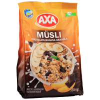 Мюслі АХА з шоколадом і бананом 330 г