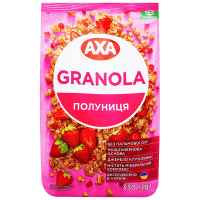 Гранола АХА хрустка з полуницею 330 г