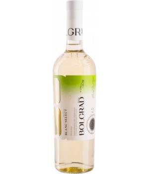 Вино Bolgrad Blanc Select біле напівсолодке 0,75 л