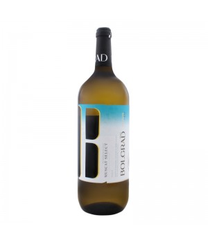 Вино Bolgrad Muscat Select біле напівсолодке 1,5 л