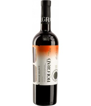 Вино Bolgrad Rouge Select красное полусладкое 0,75 л