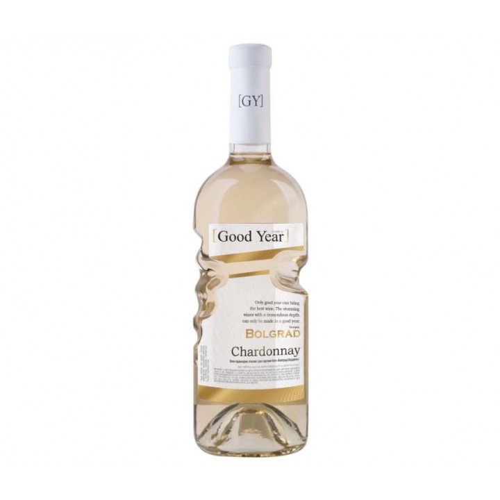 Вино Bolgrad Chardonnay белое сухое 0,75 л