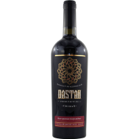 Вино "Дастан" Чинар красное полусладкое 0,75л 12-14% (4760019804766)