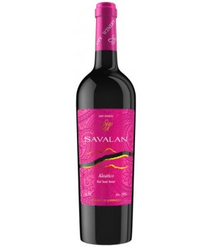 Вино Savalan Aleatico червоне напівсолодке 0,75 л