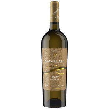 Вино Savalan Traminer белое полусухое 0,75 л
