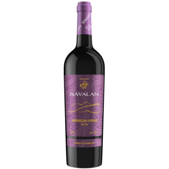 Вино Savalan Marselan-Syrah красное сухое 0,75 л