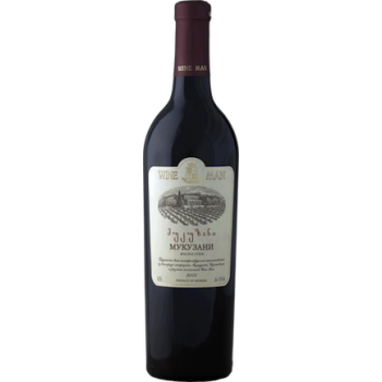 Вино Wine Man Мукузани красное сухое 0,75 л