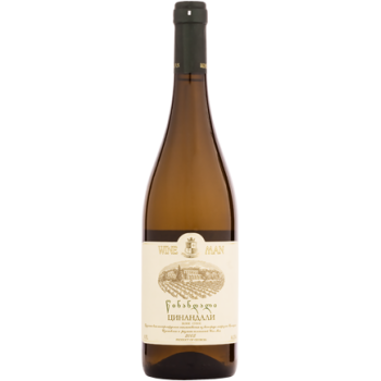 Вино Wine Man Цинандали белое сухое 0,75 л