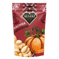 Семечки тыквенные жареные Almaz (ДОЙ-ПАК) 130 г (4820284500708)