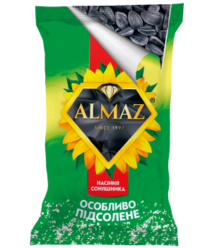 Семечки Almaz жареные соленые, 150 г (4820106160615)