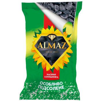 Семечки Almaz жареные соленые, 150 г (4820284500098)