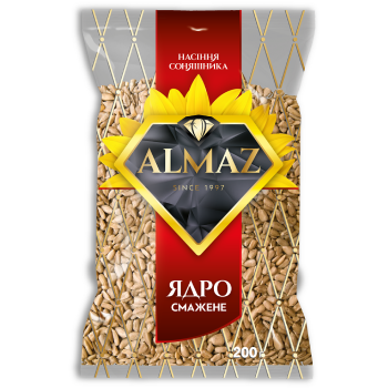 Ядра семечек подсолнечника Almaz жареные, 100 г (4820106160400)