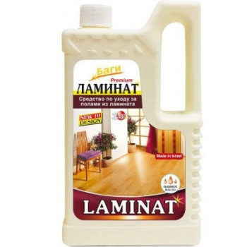 Средство для мытья полов Bagi Ламинат 1л (7290003395316)
