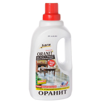 Средство для мытья полов Bagi Оранит 1 л (7290003395309)