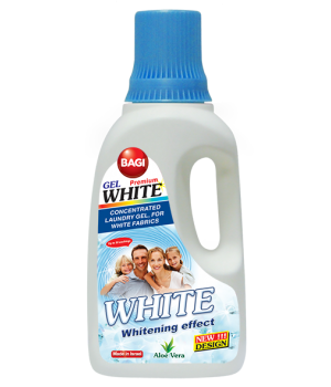 Гель для прання Bagi White для білих речей 1 л (7290016209167)