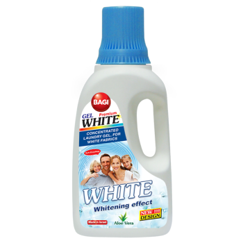 Гель для стирки Bagi White для белых вещей 1 л (7290016209167)