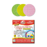 Губка-салфетка Bagi Супер 3 шт. (7290005310713)