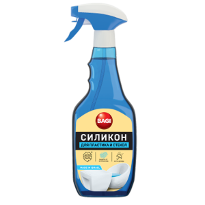 Спрей для пластика и стекол Bagi Силикон 750мл (7290003395132)