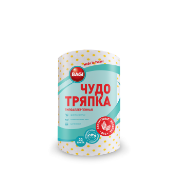 Чудо Тряпка Bagi Гипоаллергенная 33 листа (7290016208917)