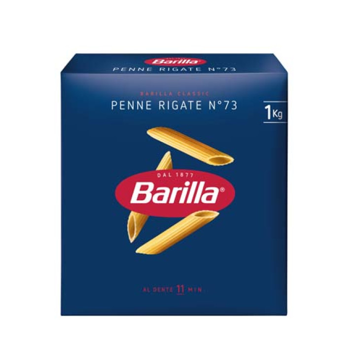 Макароны Пенне ригате №73 BARILLA 1кг